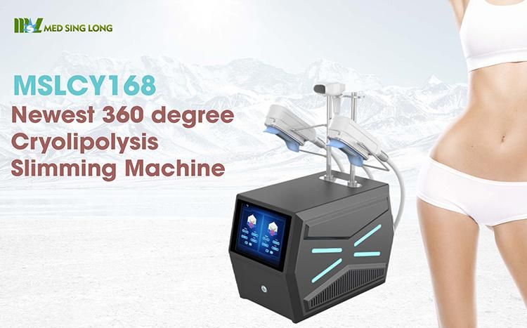 360 Degrees Cryo Fat Freezing Machines, OEM 360 Croy Lipolysis Slimming Machine Mslcy168