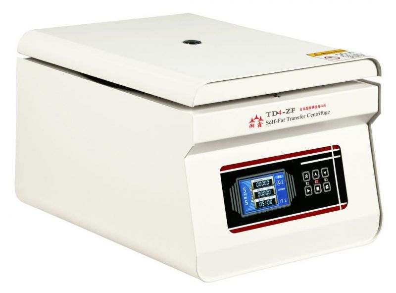 Table-Top Medical Centrifuge for Fat Prp Prf Cgf Transfer
