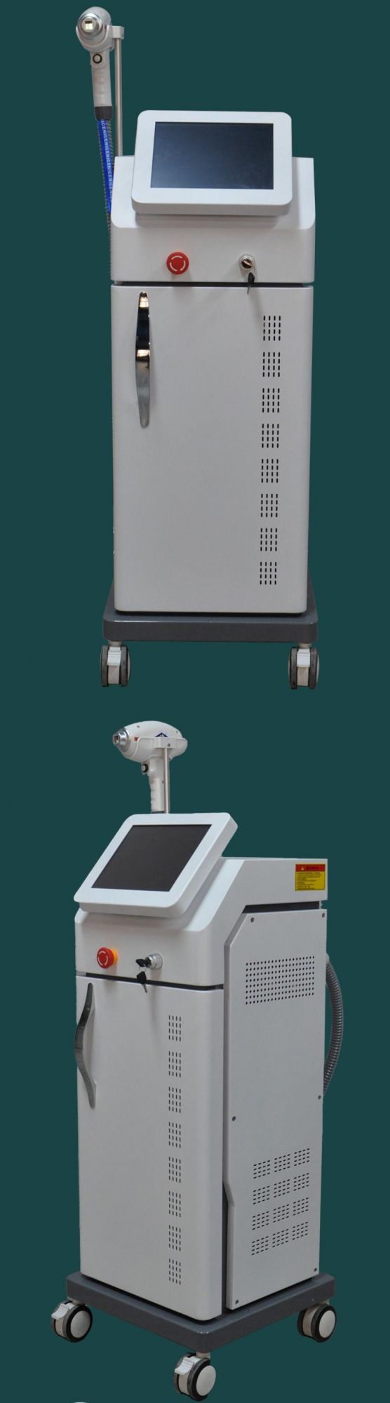 New Technology Medical 808 Diode Laser Horizontal Cosmetic Beauty Machine