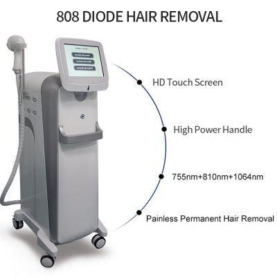 Professional Painless 808nm Diode Laser Hair Removal System
