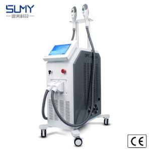 Professional Double Handles Elight IPL Beauty Salon Machine for Hair Removal Skin Rejuvenation