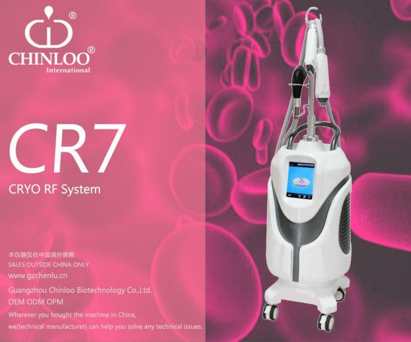 Multifunctional Lipo Laser Cryo Skin Care RF Skin Tightening Machine