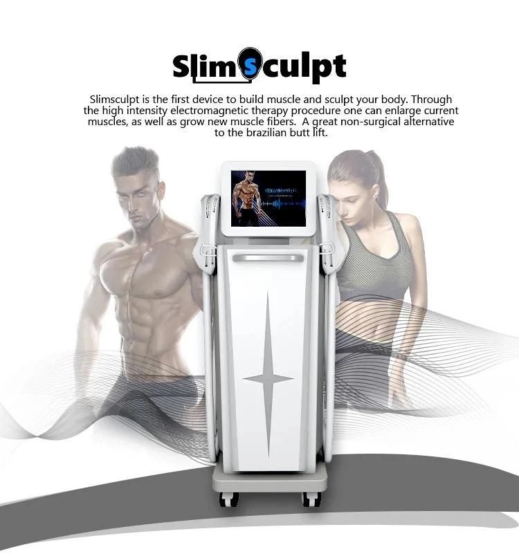 4 Handles EMS Emslim Muscle Building Fat Removal Slimsculpt Body Contour Weight Loss Body Shaping