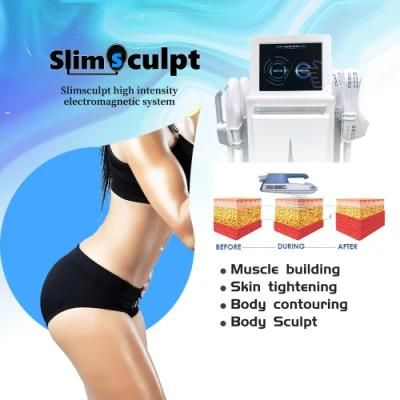 New EMS Fat Burning Muscle Building High Intensity Magnetic Technology Professional Emslim Machine