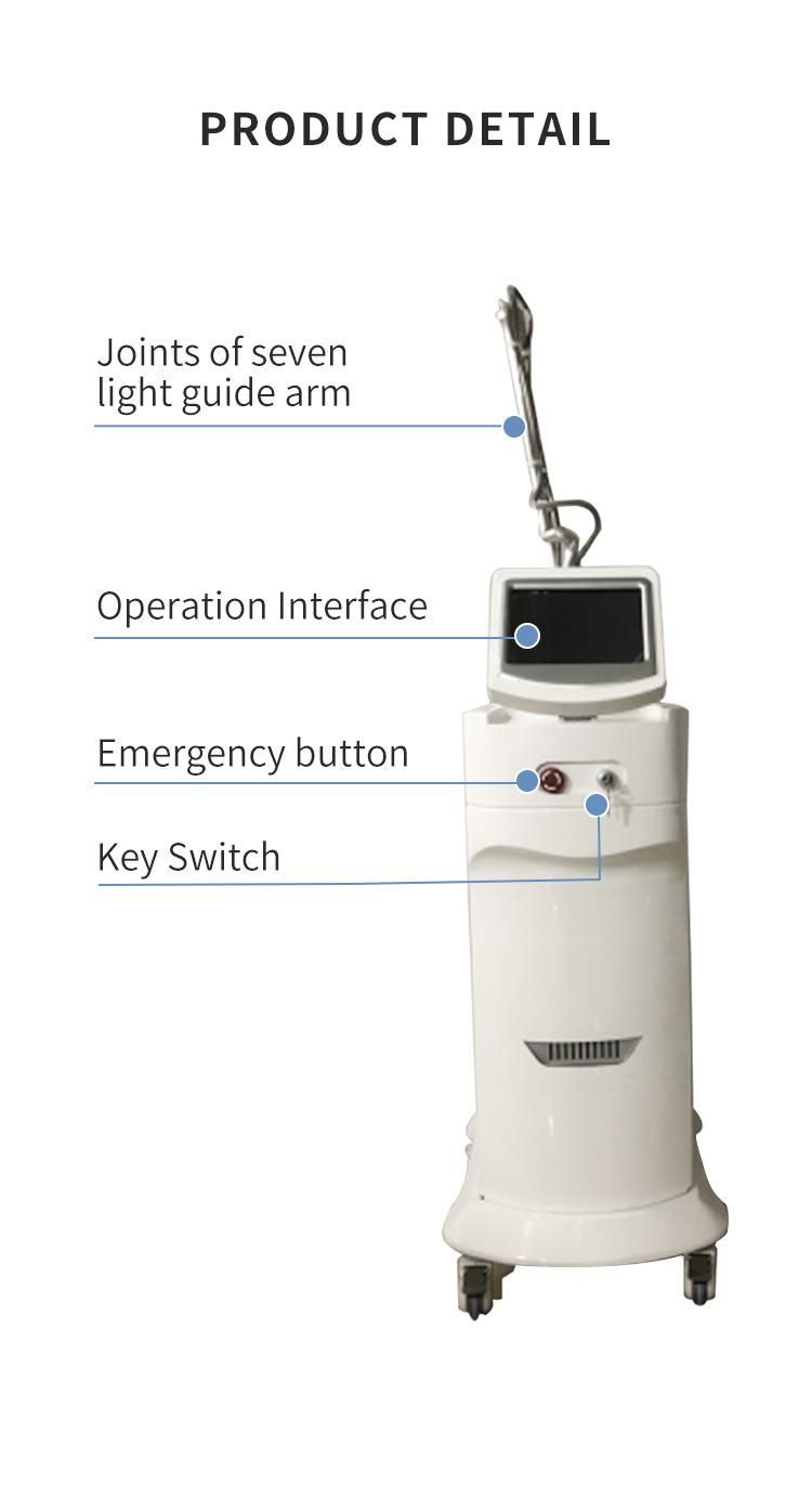 Skin Tightening Acne Treatment Machine CO2 Fractional Laser Scar Removal