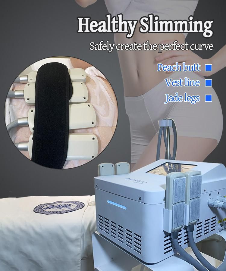 2022 Safe Freezing Slimming Four Lipo Pads EMS Function Cryo Fat Freezing Double Chin Removal Machine