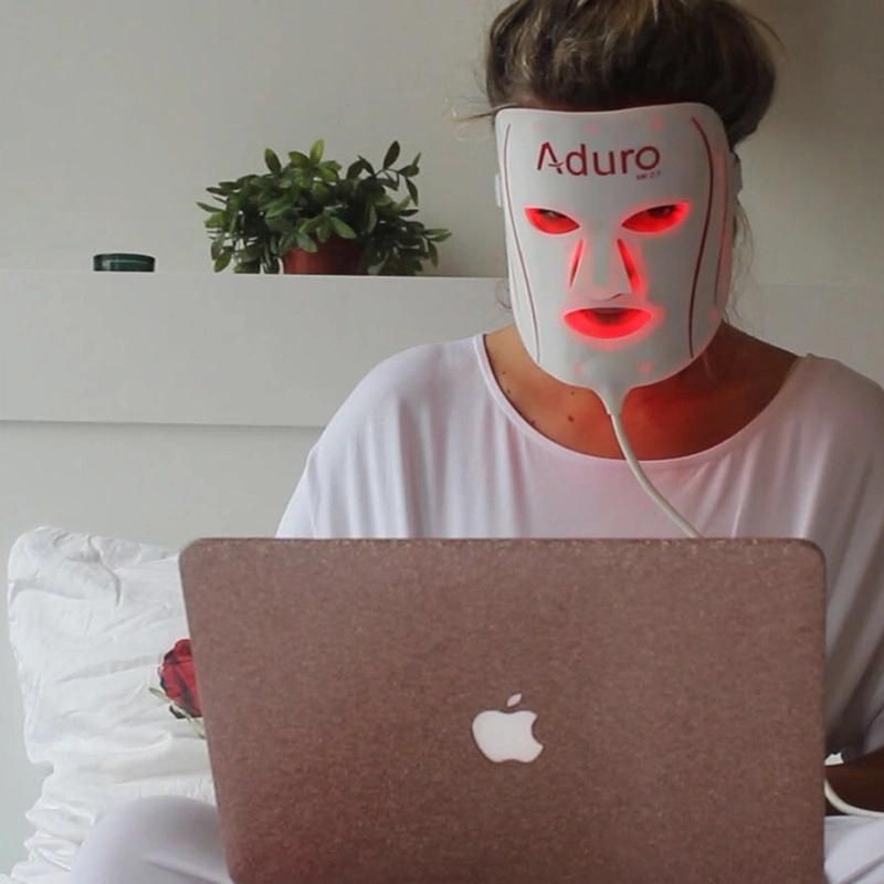 Aduro Multi-Fuction LED Light Therapy Wrinkle Remove LED Mask