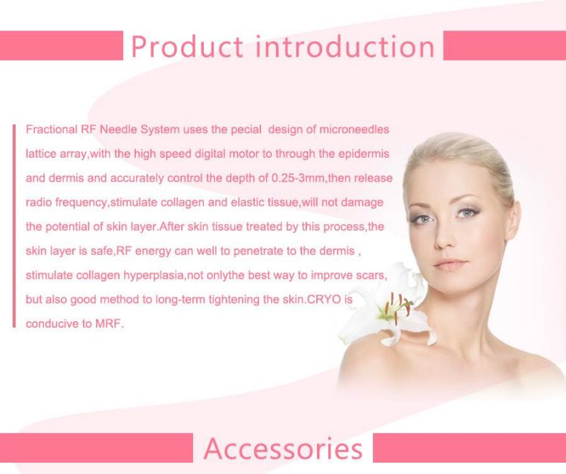 Superficial RF Fractional Wrinkle Removal Beauty Machine