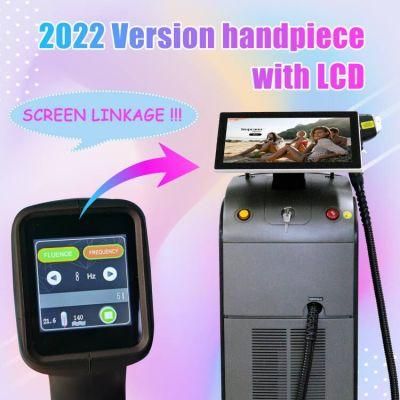 2022 Hot Sale Professional Beauty Laser 808nm Hair Removal Diode 808 Diode Laser Hair Removal Machine Ice Soprano Titanium