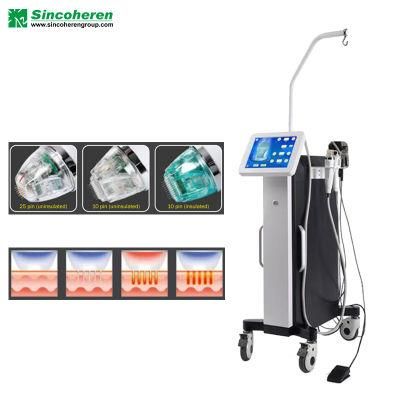 3 in 1 Fractional Secret RF Microneedle &Acne Treatment for Scar Removal Skin Lifting Beauty Machine with Cold Handle RF Microneedle Machine