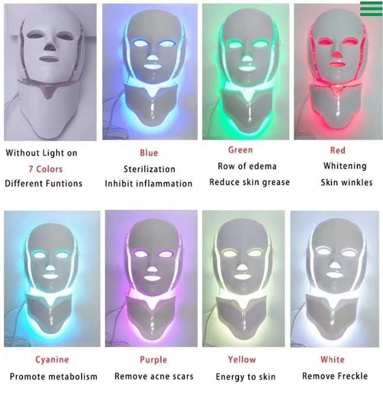 M-7 Different Color for Skin Rejuvenation Skin Tightening LED Mask