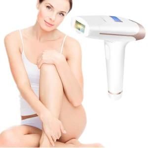 Home Use LCD Display Laser Epilator IPL Laser Permanent Hair Removal System 300000 Pulses for Women and Man Whole Body Armpit