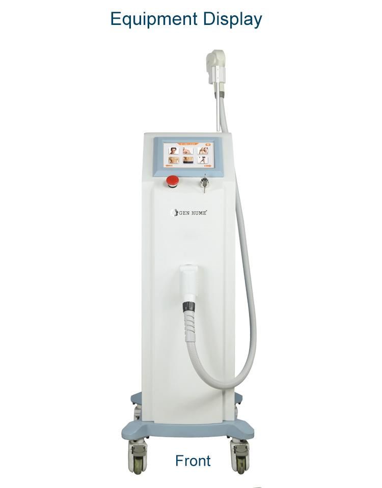 Competitive Price Beauty Machinesoprano Ice Platinum 808nm Diode Laser Hair Removal with Titanium Laser Machine 810nm Wavelength Beauty Equipment Wholesale