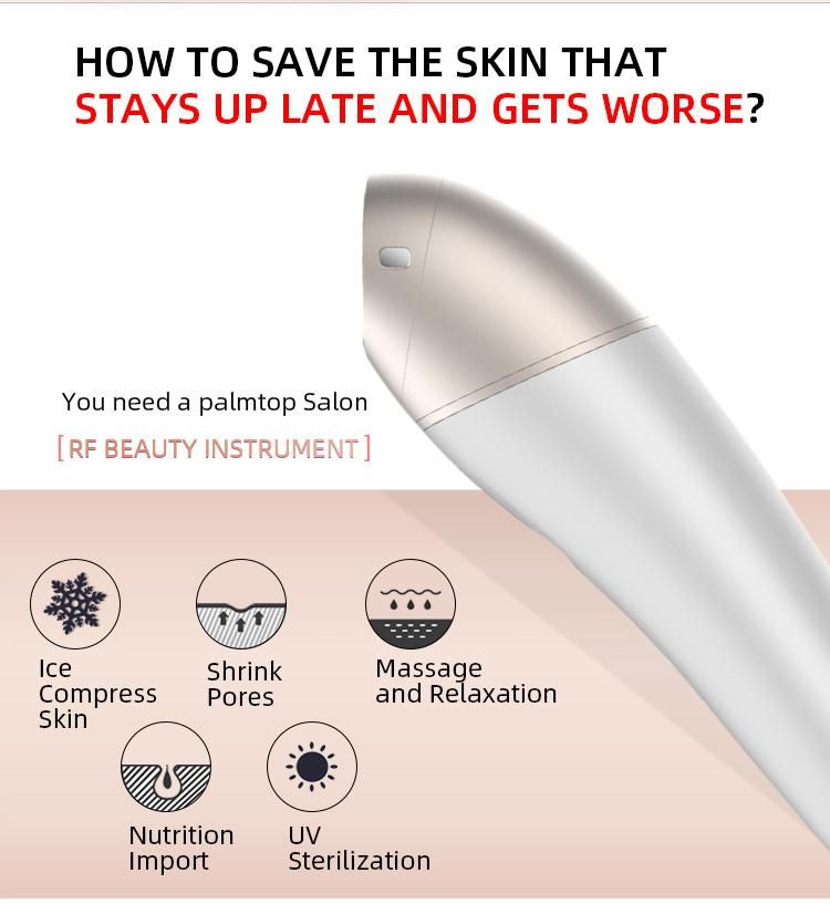 2021 EMS Top New Skin Care Product Beauty Monopolar Portable RF Beauty Machine