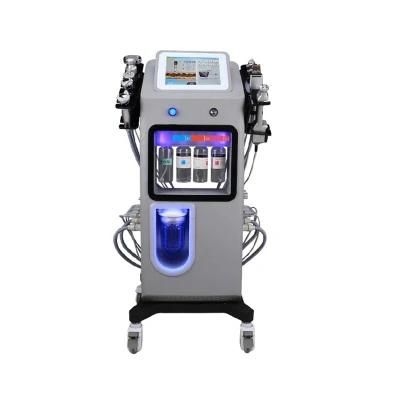 Beauty Salon Equipment 12 in 1 Hydro Facial Deep Cleaning Skin Care Management Salon Ultrasound Machine