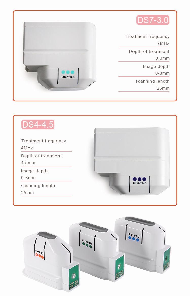 Desktop Hifu Skin Rejuvenation Equipment High Intensity Focused Ultrasound Machine