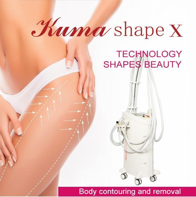 Clinic Equipment Cellulite Removal RF Body Scuplting Kuma Shape X for Body Skin Lifting Slimming RF Skin Tightening Machine Eye Wrinkles Tretch Marks Removal