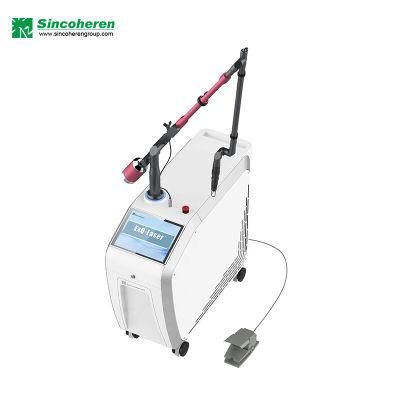 Jo. Tga Approved Q-Switch ND YAG Laser Tattoo Removal Machine for Pigment Sun Spot and Mole Removal