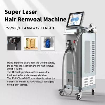 CE Beauty 808 755 1064nm Diode Ice XL Platinum 755 808 1064nm Beeauty Salon Equipment Diode Laser Hair Loss Machine