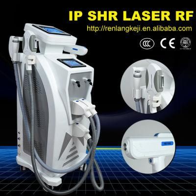 4 in 1 RF+E Light +ND YAG Laser Hair Removal /Tattoo Removal Beauty Machine