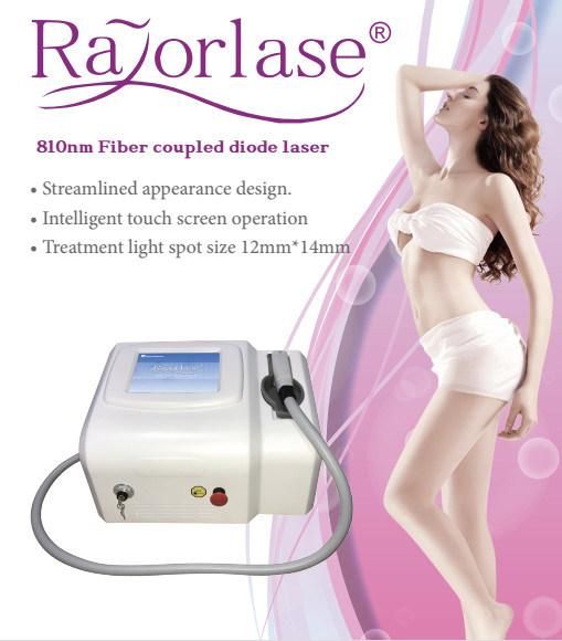 Hot Painless Fiber Coupled 810nm Hair Removal Laser for Sale