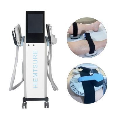 Air Cooling Technology Electromagnetic Muscle Stimulation Hip Lift ABS Training Machine with 4 Handles