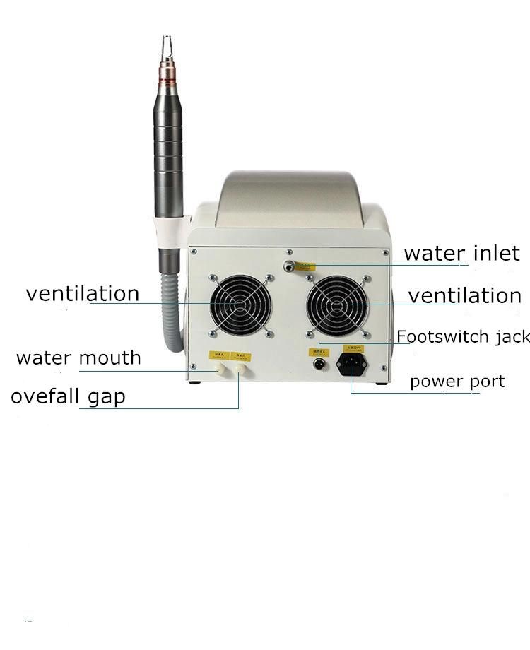 Portable Tattoo Removal Carbon Peeling Pigmentation Removal ND YAG Laser