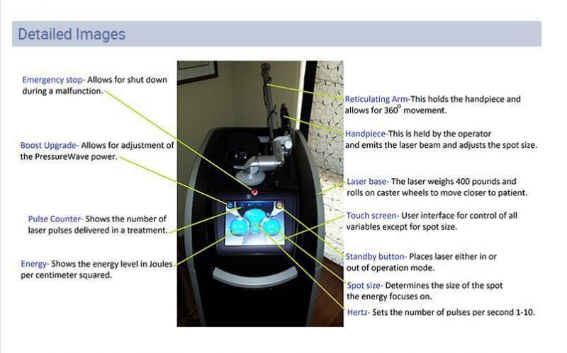 755nm Remove Tattoo YAG Laser Machine Laser Picolaser Beauty Machine