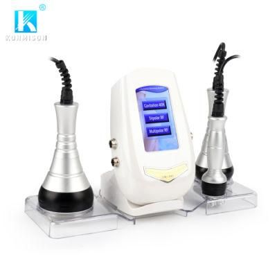 3 in 1 RF 40K Cavitation Multipolar RF Slimming Tripolar RF Cavitation Machine Slimming