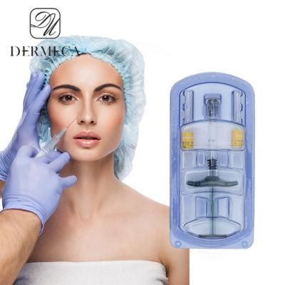 Dermeca Injectable Acid Hyaluronic Meso Serum Medical Sodium Hyaluronate Gel for Lip 2ml Filler