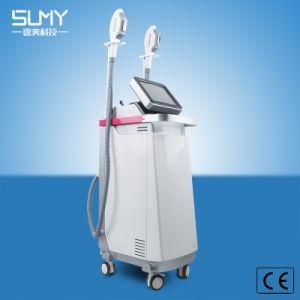 Professional Elight Double Handle Hair Removal Beauty Salon Machine for Skin Tightening