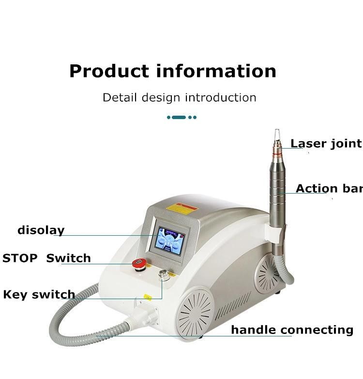 Portable Tattoo Removal Carbon Peeling Pigmentation Removal ND YAG Laser