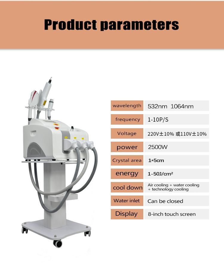 RF Picosecond Laser Global Dpl IPL Shr Hair Removal Machine