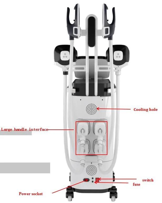 Best 10 Tesla EMT Neo RF Tesla Sculpt EMS Belly Fat Burning Muscle Sculpt Machine 4 Handles