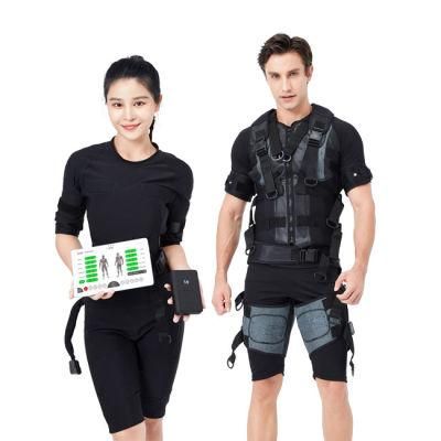 Professional Wireless EMS Fitness Muscle Stimulator Training Machine with Suit