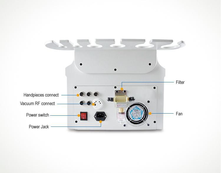 Portable Slimming Machine with Cavitation / RF / Vacuum System