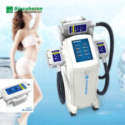 Az Cryolipolysis Fat Freezing Weight Lose Machine with 3 Handles Coolplas