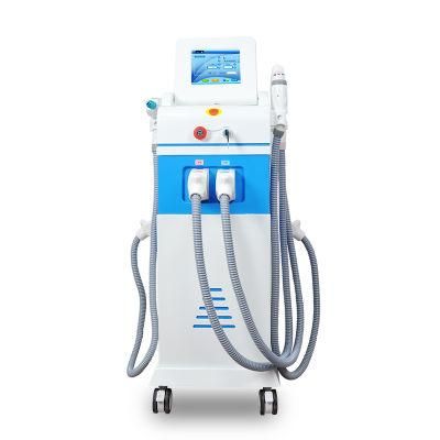 Professional 3 in 1 ND YAG Laser Tattoo Removal RF Face Lift IPL Hair Removal Machine