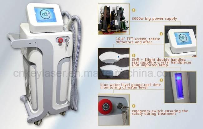 E-Light Shr Laser Hair Removal Skin Rejuvenation IPL Salon Use Machine