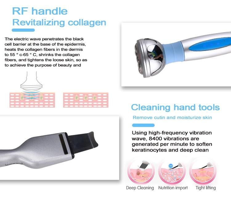 Beauty Salon Equipment 12 in 1 Hydro Facial Deep Cleaning Skin Care Management Salon Ultrasound Machine