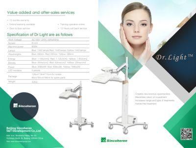 2021 Medical PDT LED Bio-Light Lightening Lamp Photon CE ISO