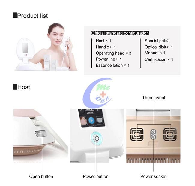 Ce Low Price Beauty Products Portable Mini Hifu Machine