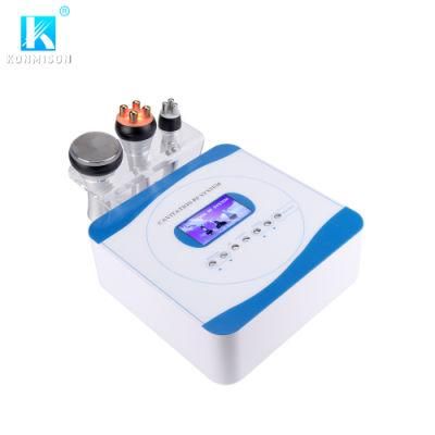 Portable 3 in 1 Ultrasonic Cavitation RF System Slimming Weight Loss Machine