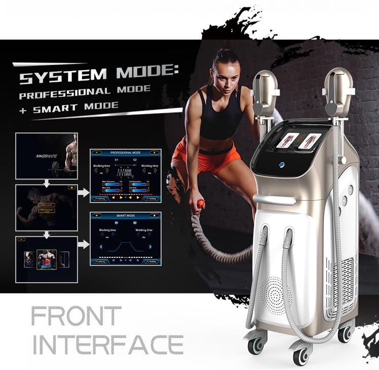 2022 Hiemt Focused Electromagnetic Wave Fat Burn Weightloss Body Slimming Sculpting Muscle Building Machine