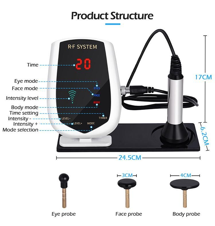 Konmison Customized Eye Face Body Radiofrecuencia Facial RF Beauty Device