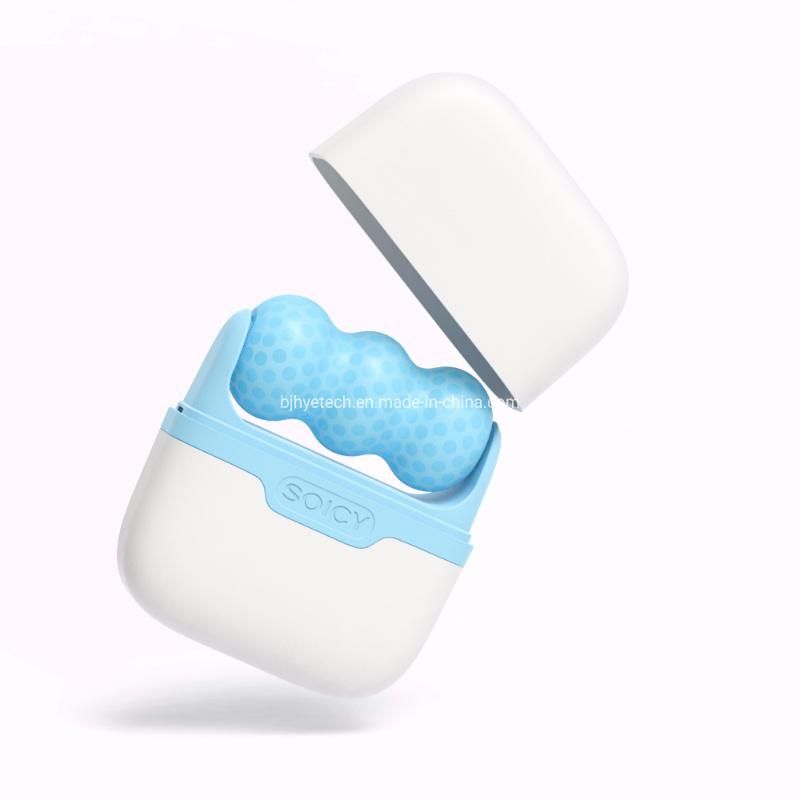 Environmental Friendly Derma Roller Set Custom Logo Mini Facial Ice Roller with Derma Rolling System Massager