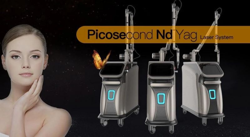 New Picosecond Laser Tattoo Removal Machine / Pico Second Laser/1064nm 532nm