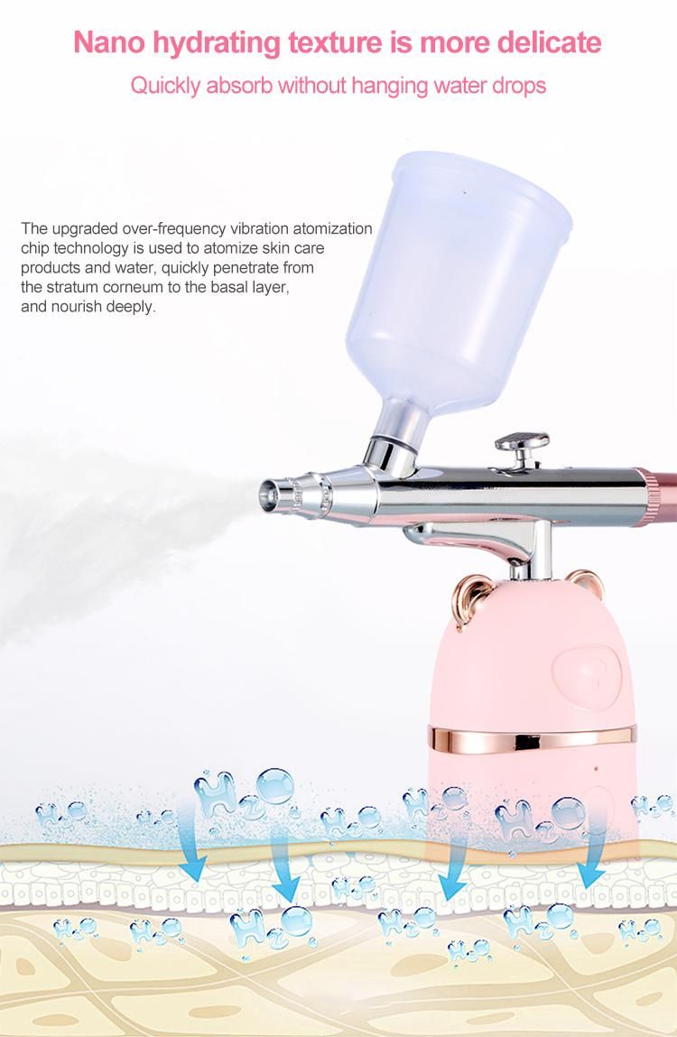 2020 800mAh Rechargeable Portable Home Use Water Oxygen Jet