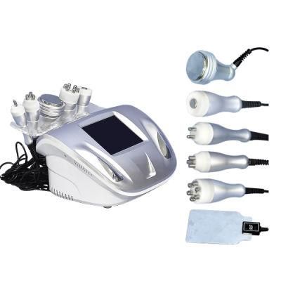 6 in 1 Vacuum Cavitation Bipolar Three Pole Multipolar RF Weight Loss Slimming Machine