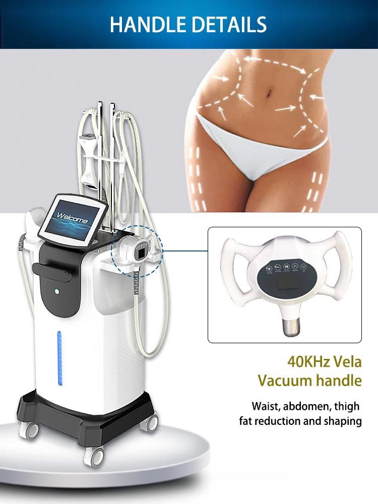 Vacuum Roller Massage Machine for Body Shape with 40K Cavitation V39 Velaslim